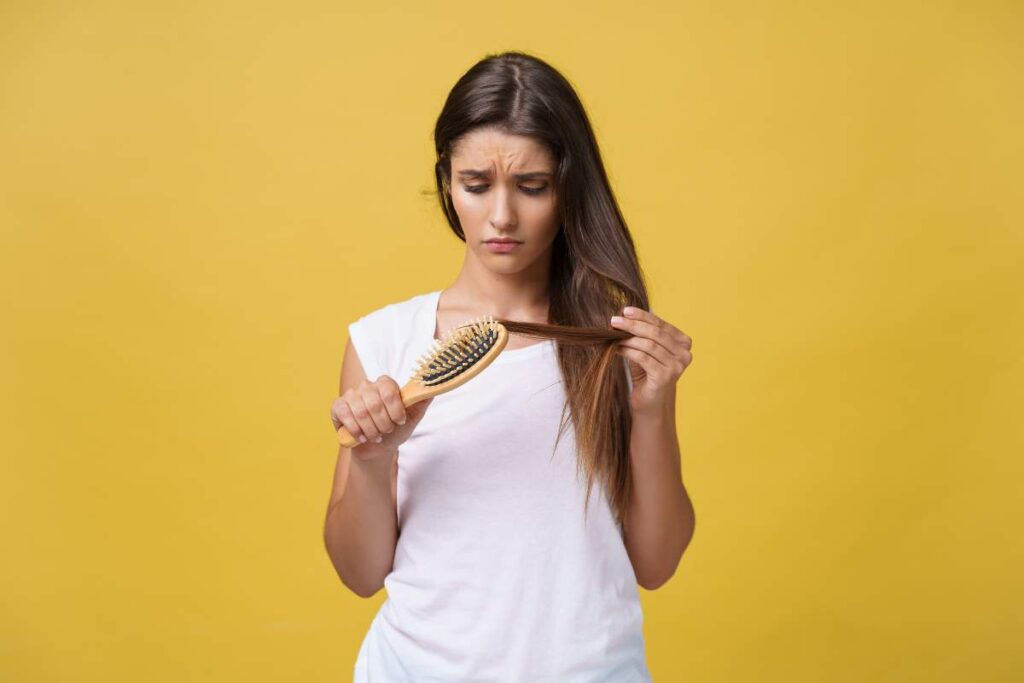 female hairfall